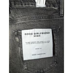 NWT Good American Good Girlfriend High Jeans